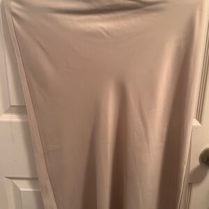 Rachel Zoe Elegant Beige Pencil Skirt